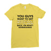 You Guys Want To Get Rufus Back Or What Sametimeless Ladies Fitted T-Shirt