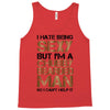 I Hate Being Sexy But I'm A Chubby Bearded Man So I Can't Help It Tank Top