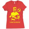 rocky 4 ivan drago homage Ladies Fitted T-Shirt