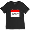 title of day of the week sunday day of the week V-Neck Tee