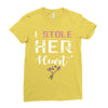 i stole her heart couple Ladies Fitted T-Shirt