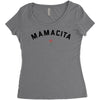 mamacita Women's Triblend Scoop T-shirt
