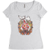 holypool Women's Triblend Scoop T-shirt
