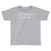 i'm actually a mermaid Toddler T-shirt