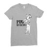 pug rescue Ladies Fitted T-Shirt