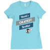 world's okayest brother Ladies Fitted T-Shirt