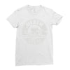 death before decaf Ladies Fitted T-Shirt