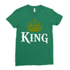 king Ladies Fitted T-Shirt