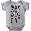 wakanda forever 8 Baby Onesie