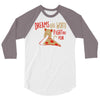 dreams are worth fighting for 3/4 Sleeve Shirt