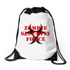 Zombie Security Force Drawstring Bags