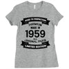Premium Vintage 1959 Ladies Fitted T-Shirt
