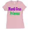 mardi gras princess Ladies Fitted T-Shirt