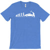 evolution of man' chequered flag classic 912 T-Shirt
