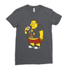 fractal comic book guy Ladies Fitted T-Shirt