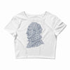 quotable shakespeare Crop Top