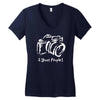 shoot people Women's V-Neck T-Shirt