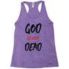 god is not dead Racerback Tank