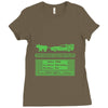 delorean trail Ladies Fitted T-Shirt