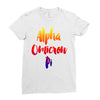 Alpha Omicson Pi Ladies Fitted T-Shirt