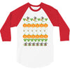 halloween ugly sweater tn featured 3/4 Sleeve Shirt