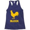 cock block Racerback Tank