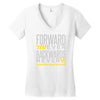 forwar ever backwards never Women's V-Neck T-Shirt