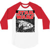 millennium falcon 3/4 Sleeve Shirt