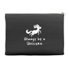 Always Be a Unicorn Accessory Pouches