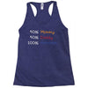 mommy daddy harrison baby name Racerback Tank