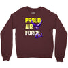 proud air force dad Crewneck Sweatshirt
