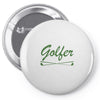golfer Pin-back button