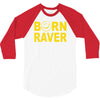 born raver 3/4 Sleeve Shirt