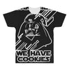 come to the dark side we have cookies funny All Over Men's T-shirt