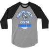 party rock gym i work out lmfao sexy and i kow it 3/4 Sleeve Shirt