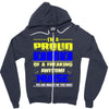 proud dad nurse Zipper Hoodie