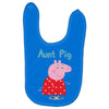 peppa pig aunt pig Baby Bibs