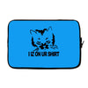 i iz on your shirt funny lolcat geek nerd tee cat s 3xl Laptop sleeve