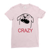 crazy (2) Ladies Fitted T-Shirt