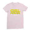 Girl Power May The Empowerment With You Ladies Fitted T-Shirt