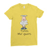 totes ma' goats Ladies Fitted T-Shirt