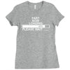mens fart loading Ladies Fitted T-Shirt