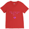 this is my heart when i see you V-Neck Tee