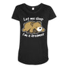 dreamer bear Maternity Scoop Neck T-shirt