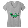 t.rex Women's V-Neck T-Shirt