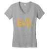 evil Women's V-Neck T-Shirt