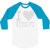 i love kung fu 3/4 Sleeve Shirt