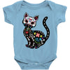loco coco skul cat Baby Bodysuit