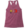 khaki chick magnet Racerback Tank