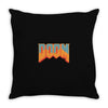 Wtf Doom Throw Pillow